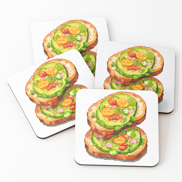 Item preview, Avocado Toast, 16bit- Pixel art designed and sold by octoboobs.
