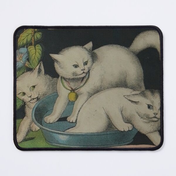 Item preview, cat paintings by louis wain designed and sold by marti-oryo.