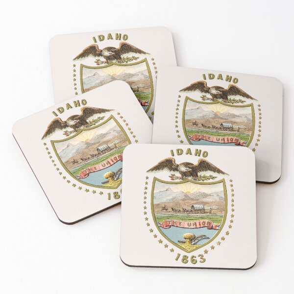 Item preview, 1876 Idaho Coat of Arms designed and sold by historicimage.