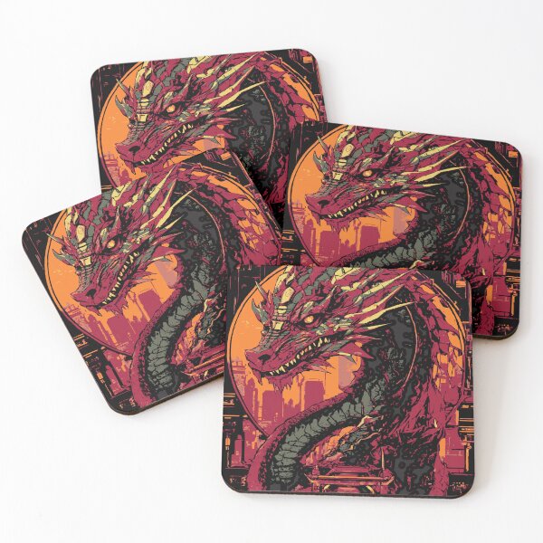 Item preview, Cyberpunk Dragon Design designed and sold by alw951.