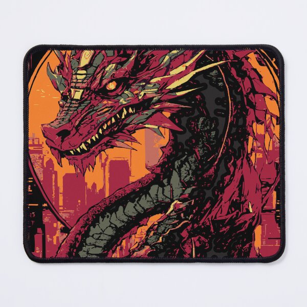 Item preview, Cyberpunk Dragon Design designed and sold by alw951.