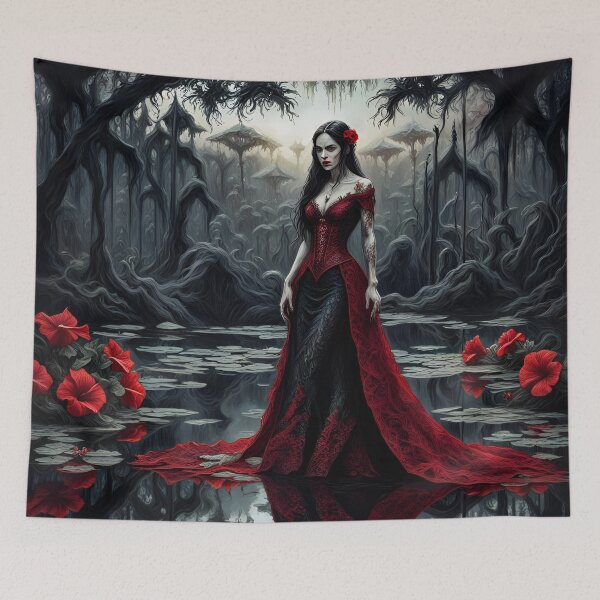 Item preview, Vampire girl designed and sold by GothicRubette.