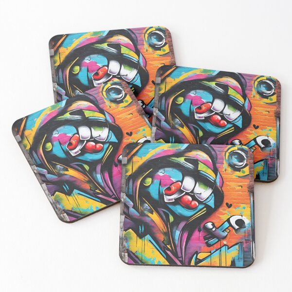 Item preview, Urban Vitality: Rabbit Graffiti as a Vibrant Art Form designed and sold by Raffaellek.