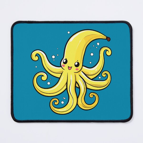 Item preview, Banana with tentacles. Squid banana. Bananacle. designed and sold by twisted-dot.