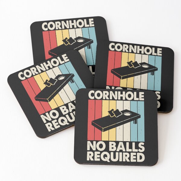 Item preview, Cornhole No Balls Required Retro Design - Baggo Team Bean Bag Toss Game - Funny Cornhole Player Vintage designed and sold by naworas.