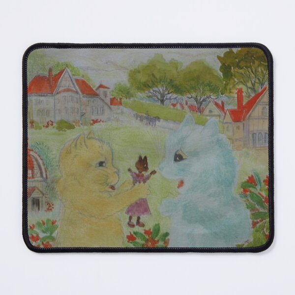 Item preview, cat paintings by louis wain designed and sold by marti-oryo.