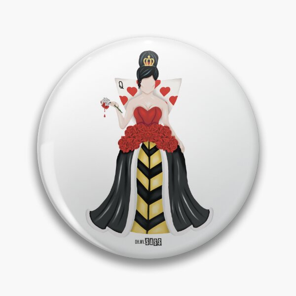 Item preview, Red Rose Queen | Queen of Hearts designed and sold by Oh My Sass.