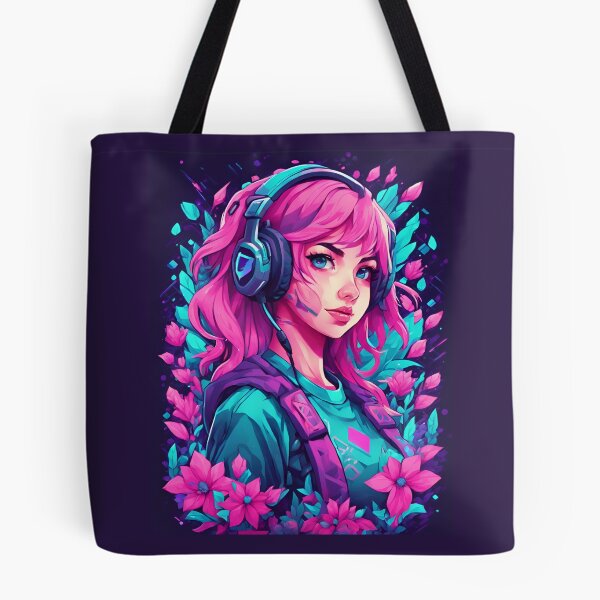 Item preview, Vaporwave Girl designed and sold by SilverSunStudio.