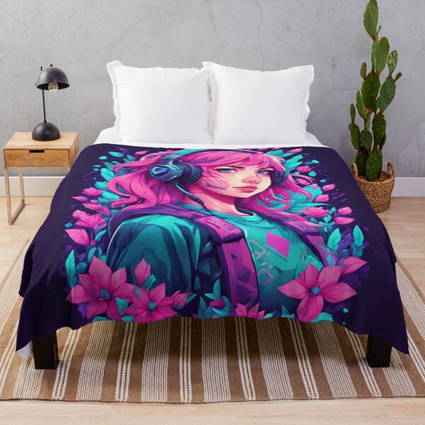 Item preview, Vaporwave Girl designed and sold by SilverSunStudio.
