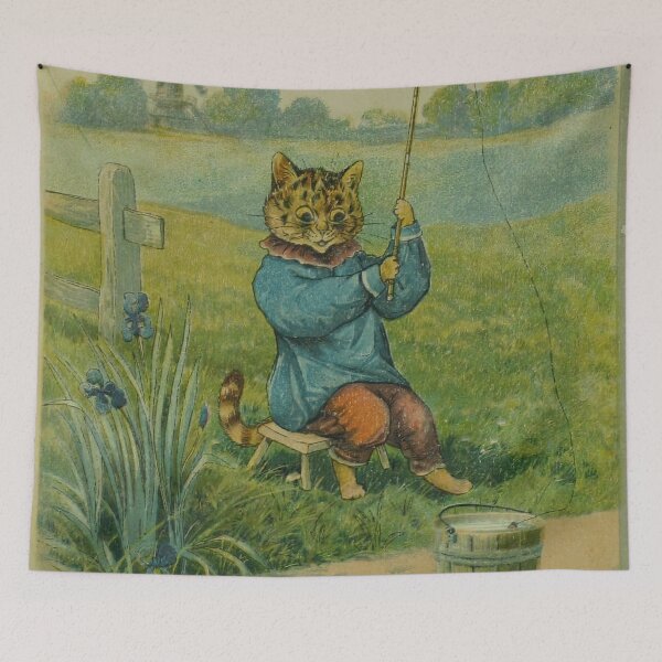 Item preview, cat paintings by louis wain designed and sold by marti-oryo.