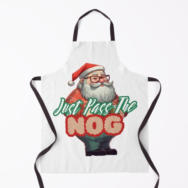 Item preview, Just Pass the Nog: Funny Santa Eggnog Christmas designed and sold by Fantasy Masterpiece.