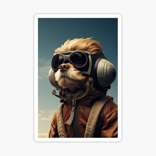 Item preview, Top Gun Puppy designed and sold by ArtyArtArtist.