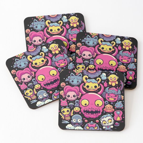 Item preview, Monstrous Gathering Colorful Creatures in a Funny Mix designed and sold by InfinityCircle.