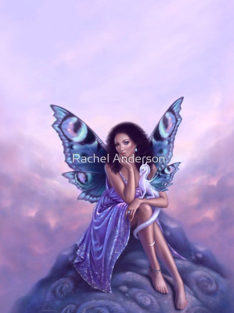 Evanescent Fairy & Dragon Art iPhone Case for Sale by Rachel Anderson