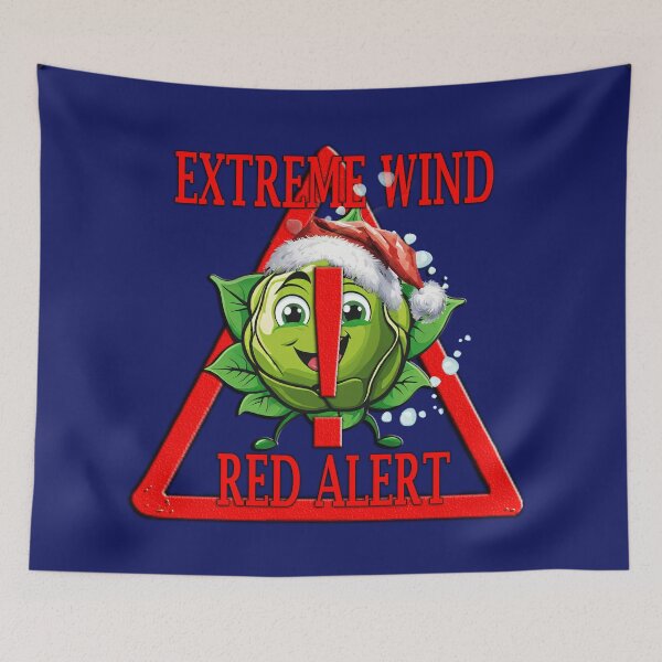 Item preview, Brussel Blast: Christmas Wind Edition! Farting Sprout  Red Alert!  designed and sold by leyfinder.
