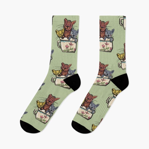Item preview, Three Adorable Kittens Peeking from a Cup designed and sold by colorfulglee.