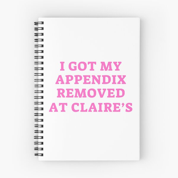 Item preview, I Got My Appendix Removed At Claires designed and sold by PetPanache.