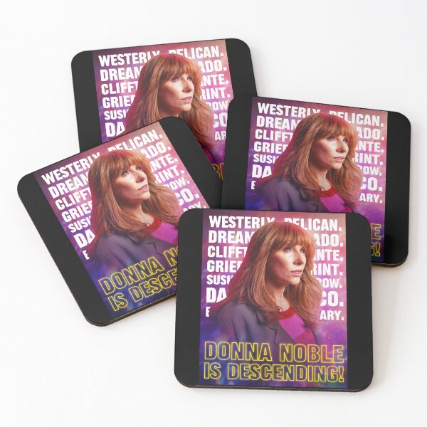 Item preview, Donna Noble is Descending! designed and sold by greggfriedrice.