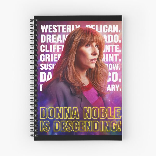 Item preview, Donna Noble is Descending! designed and sold by greggfriedrice.