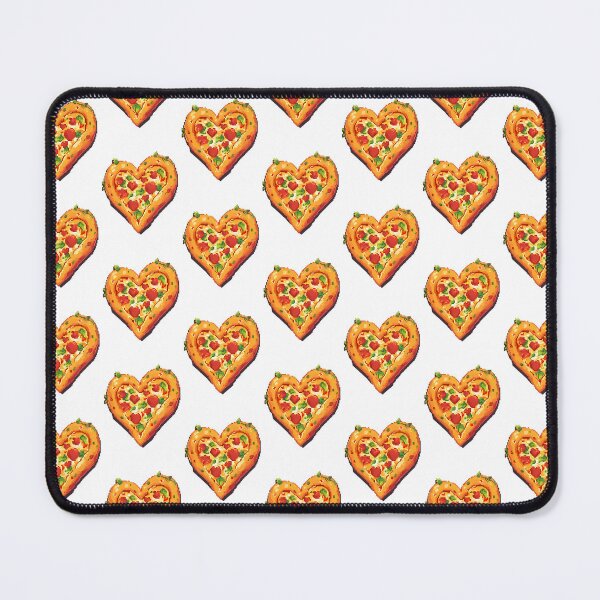 Item preview, Heart Shaped Stuffed Crust Pizza- Pixel art designed and sold by octoboobs.
