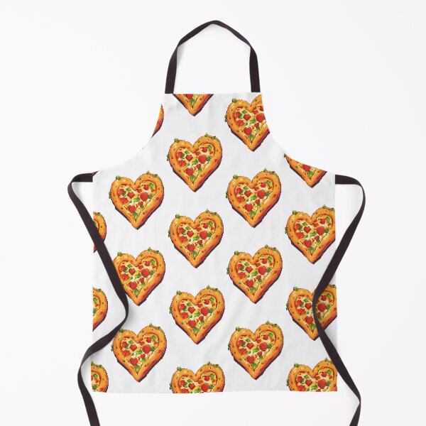 Item preview, Heart Shaped Stuffed Crust Pizza- Pixel art designed and sold by octoboobs.