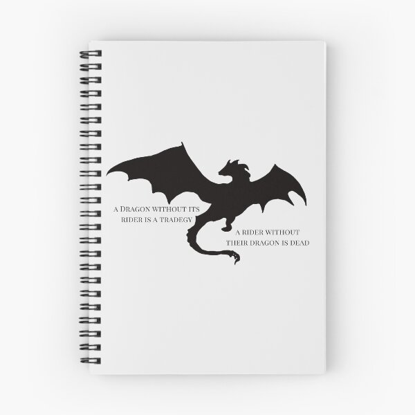 Item preview, Fourth Wing: A dragon without its rider is a tradegy a rider without their dragon is dead designed and sold by sashabookishart.