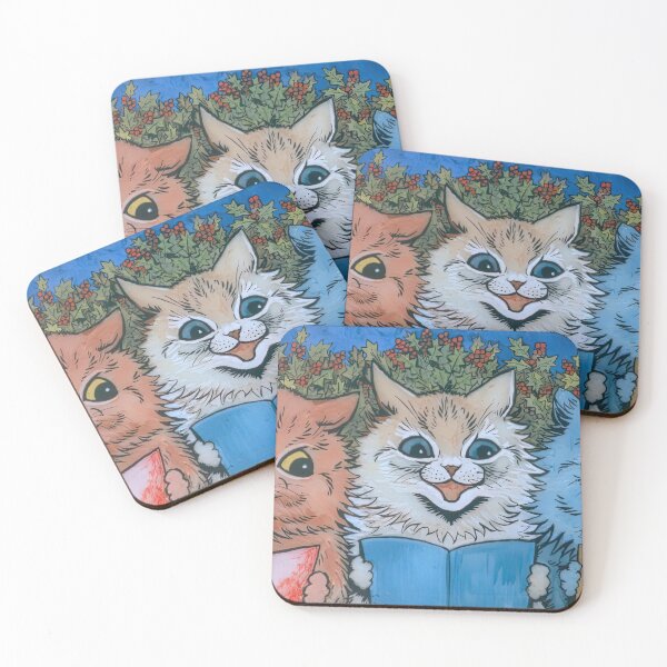 Item preview, cat paintings by louis wain designed and sold by marti-oryo.