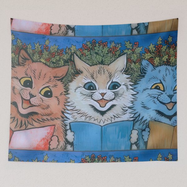 Item preview, cat paintings by louis wain designed and sold by marti-oryo.