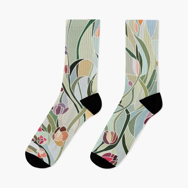 Item preview, Stained Glass Flower Garden #1 designed and sold by rad-mignonette.