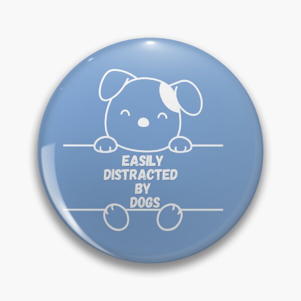 Item preview, Easily Distracted by Dogs - Canine Daydreamer,A Pawsitively Stylish Collection designed and sold by CYGIS STORE.