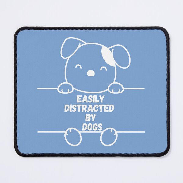 Item preview, Easily Distracted by Dogs - Canine Daydreamer,A Pawsitively Stylish Collection designed and sold by CYGIS STORE.