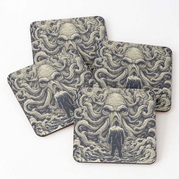 Item preview, Confrontation with the Ocean's Nightmare Octopus designed and sold by N0VEEN.