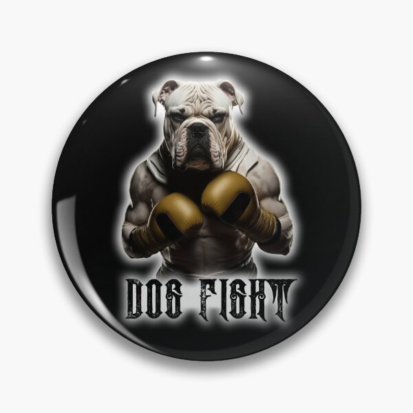 Item preview, Dog Fight Bulldog Boxing - Bulldog Wearing Boxing Gloves designed and sold by MadeByRobots.