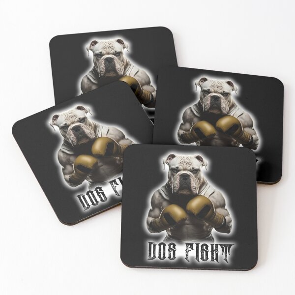 Item preview, Dog Fight Bulldog Boxing - Bulldog Wearing Boxing Gloves designed and sold by MadeByRobots.