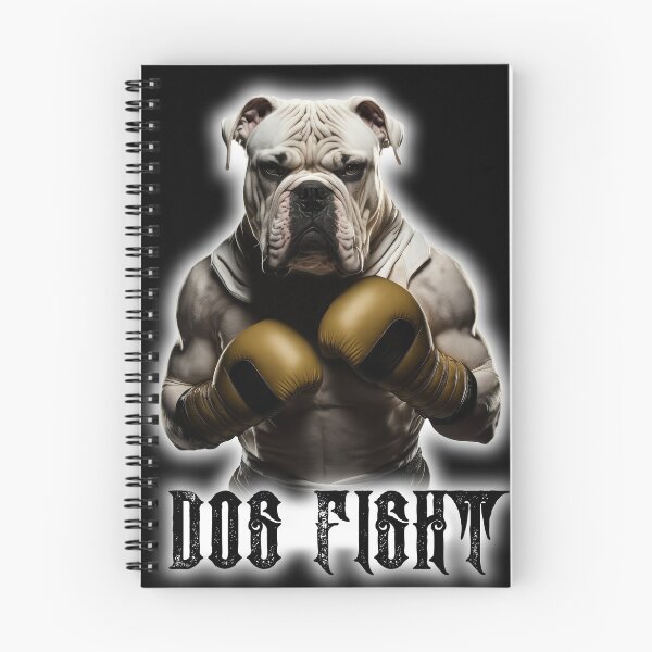 Item preview, Dog Fight Bulldog Boxing - Bulldog Wearing Boxing Gloves designed and sold by MadeByRobots.