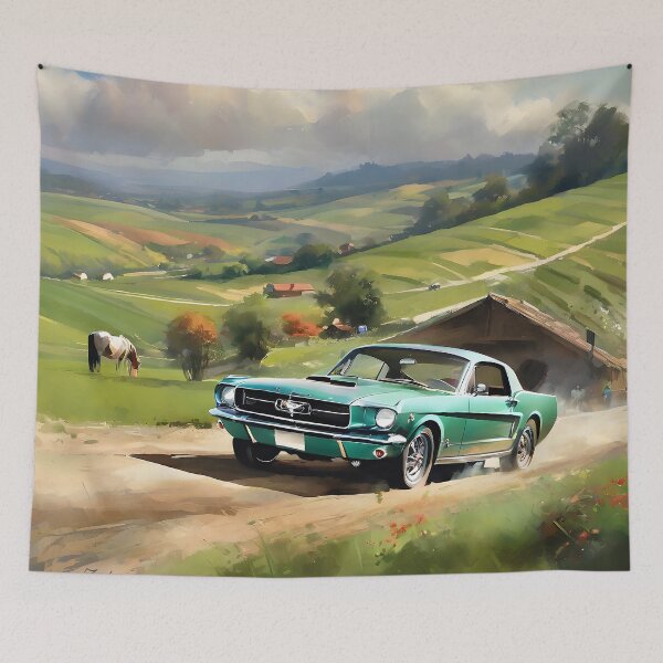 Item preview, Ford Mustang - country trip in a vintage car 1964 designed and sold by Didier Junk.
