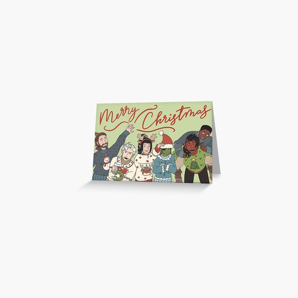 Item preview, Baldur's Gate 3 Christmas Card designed and sold by koalasinparis.
