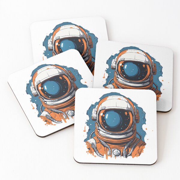 Item preview, The Orange Astronaut 3 designed and sold by CharlieDesings.