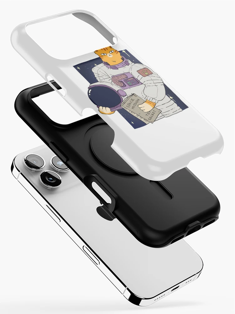 Thumbnail 2 of 4, iPhone Case, Catstronaut designed and sold by Childish by Design.