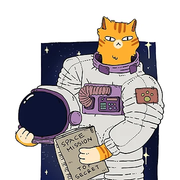 Artwork thumbnail, Catstronaut by Childish by Design