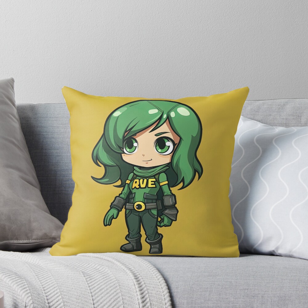 Item preview, Throw Pillow designed and sold by ComicsFactory.
