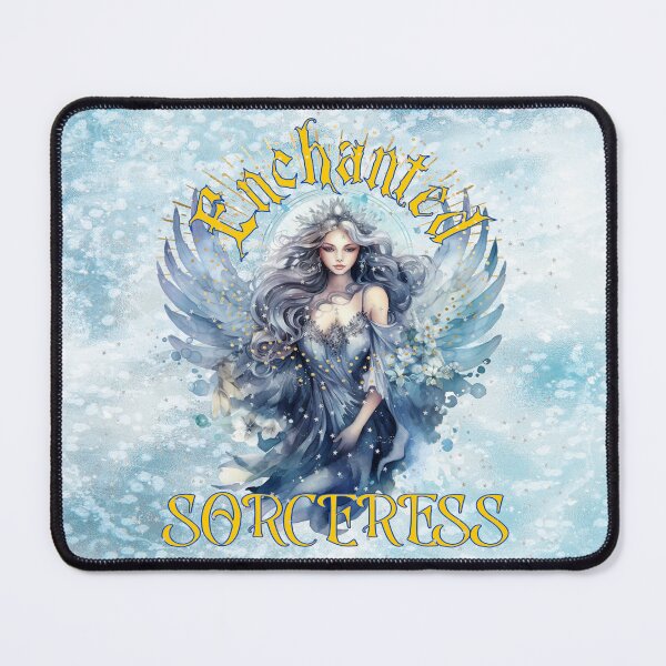 Item preview, Embrace the Enchanted Sorceress Fantasy - Magic Unleashed designed and sold by MysticOzzy.