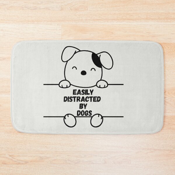Item preview, Easily Distracted by Dogs - Canine Daydreamer,A Pawsitively Stylish Collection designed and sold by CYGIS STORE.