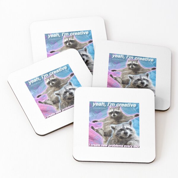 Item preview, Creative raccoon designed and sold by catsviollet.