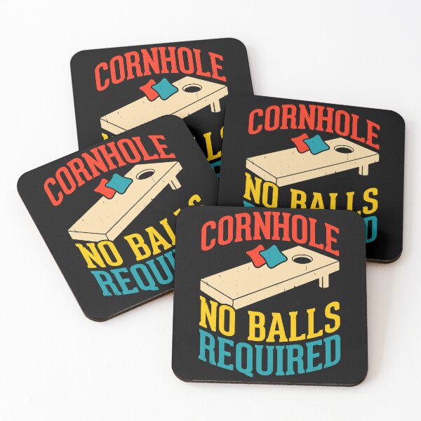 Item preview, Cornhole No Balls Required Retro Design - Baggo Team Bean Bag Toss Game - Funny Cornhole Player Vintage designed and sold by naworas.