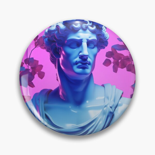 Item preview, Neon Antiquity: Synthwave Odyssey with Roman Flair designed and sold by Mullet Monkey.