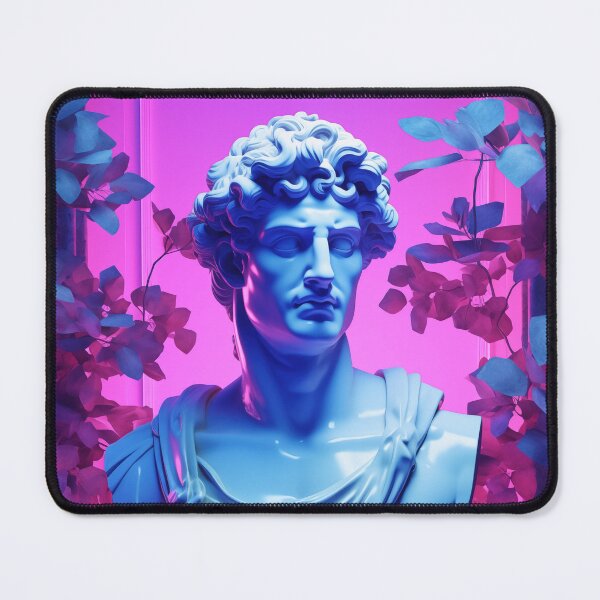 Item preview, Neon Antiquity: Synthwave Odyssey with Roman Flair designed and sold by Mullet Monkey.