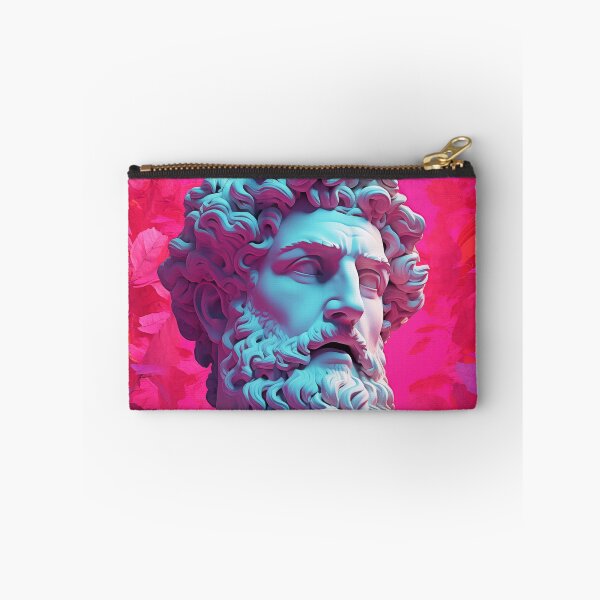 Item preview, Classical Enigma: Bust of Time in Vaporwave Harmony designed and sold by Mullet Monkey.