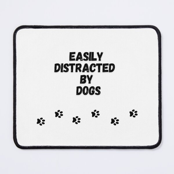 Item preview, Easily Distracted by Dogs - Canine Daydreamer,A Pawsitively Stylish Collection designed and sold by CYGIS STORE.