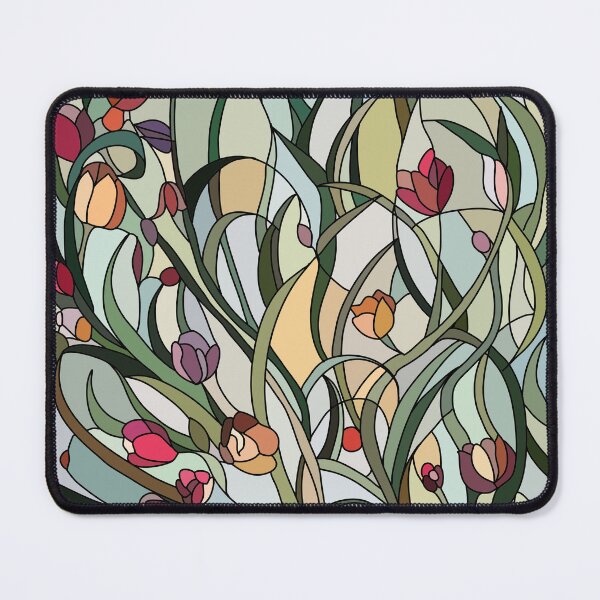 Item preview, Stained Glass Flower Garden #2 designed and sold by rad-mignonette.